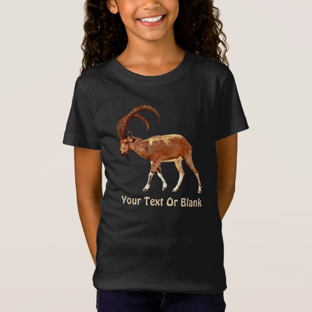 Camiseta Nubian Ibex - Ein Gedi (Frente)