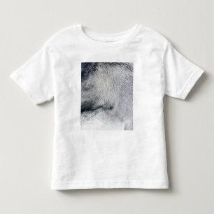 Camiseta Nuble-se padrões e gelo marinho no Ocea do sul