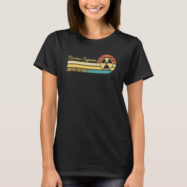 Camiseta Nuclear Energy Retro Engineer (Frente)