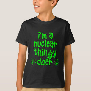 Camiseta nuclear engraçado