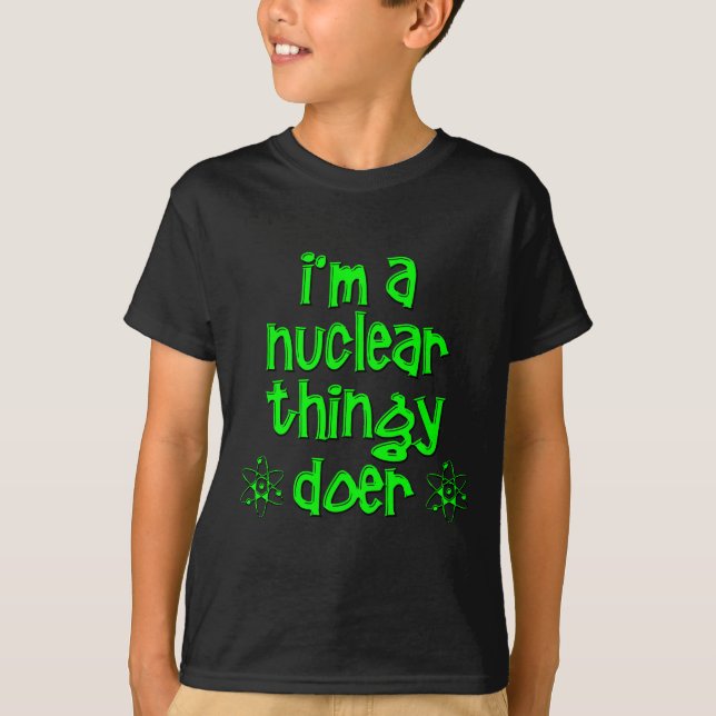 Camiseta nuclear engraçado (Frente)