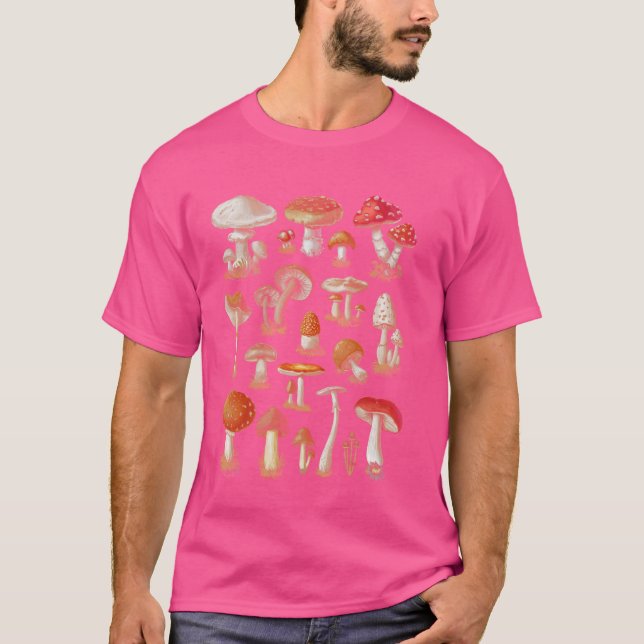 Camiseta Núcleo da casa de cabana do Mushroom (Frente)
