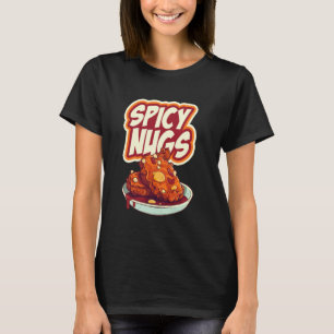 Camiseta Núcleo de Comida Rápida de Comida de frango Picant