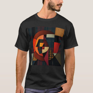 Camiseta NUES Cubist Tartan Abstract