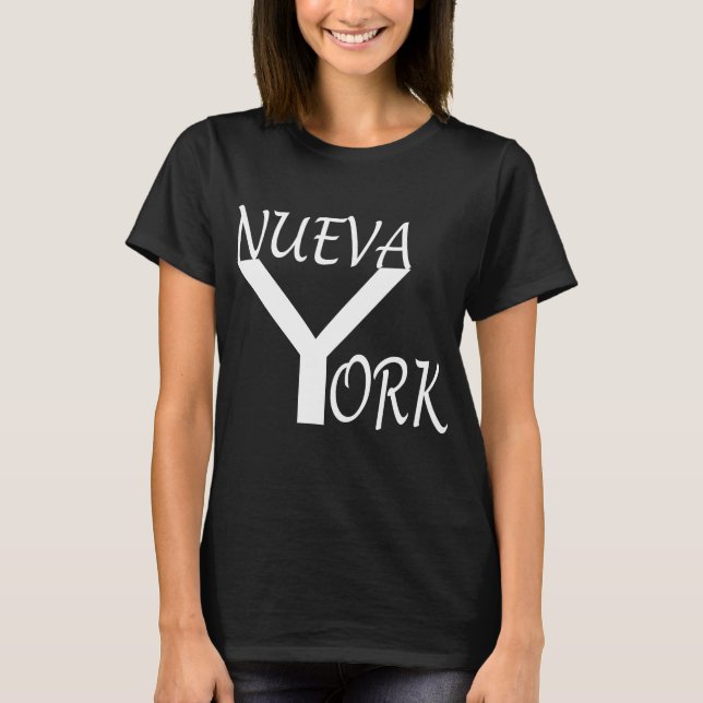 CAMISETA NUEVA YORK. (Frente)