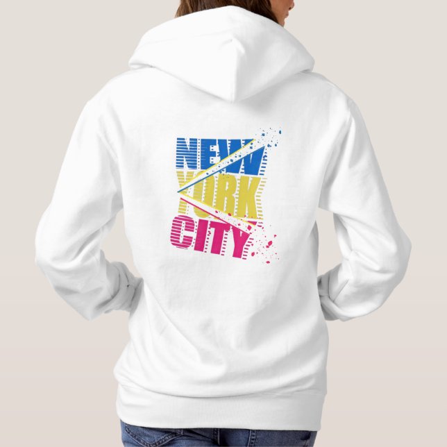 Camiseta Nueva York en multicolores (Verso)
