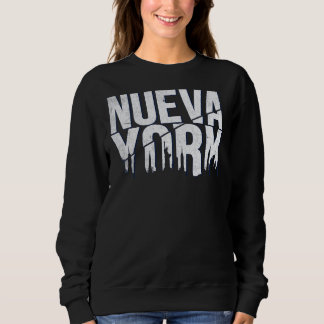 Camiseta Nueva York - Estilo Retro Vintage Espanhol