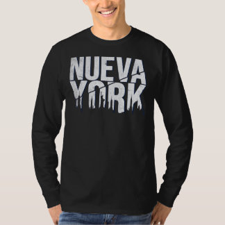 Camiseta Nueva York - Estilo Retro Vintage Espanhol