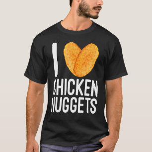 Camiseta Nugget de Frango de Fast Food