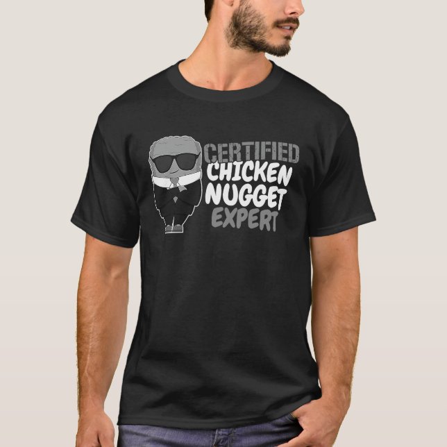 Camiseta Nugget de Frango Para Homens Mulheres Vida de Fran (Frente)
