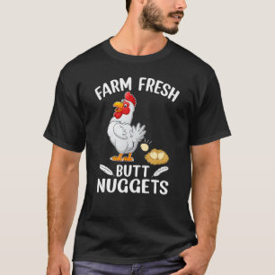 Camiseta Nuggets de Bunda Frescos da Fazenda Amor Engraçado