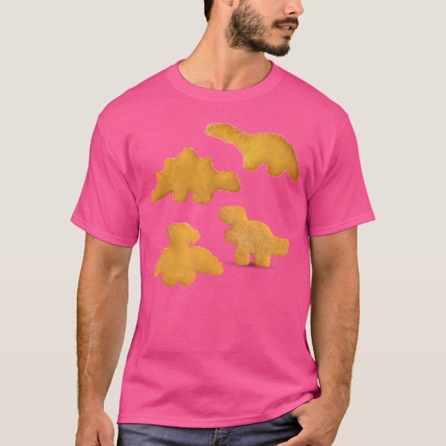Camiseta Nuggets de Dinossauro (Frente)