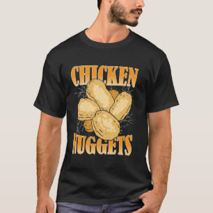 Camiseta Nuggets de Frango Bootleg Rap Estético Nuggets de 