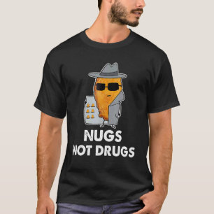 Camiseta Nuggets Não Drogas Nugget de Frango