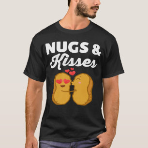 Camiseta Nugs E Kisses Nuggets Comida