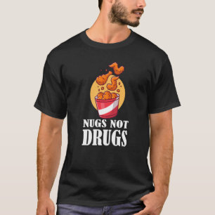 Camiseta Nugs Não Drogas Frango Nugget Fantasia