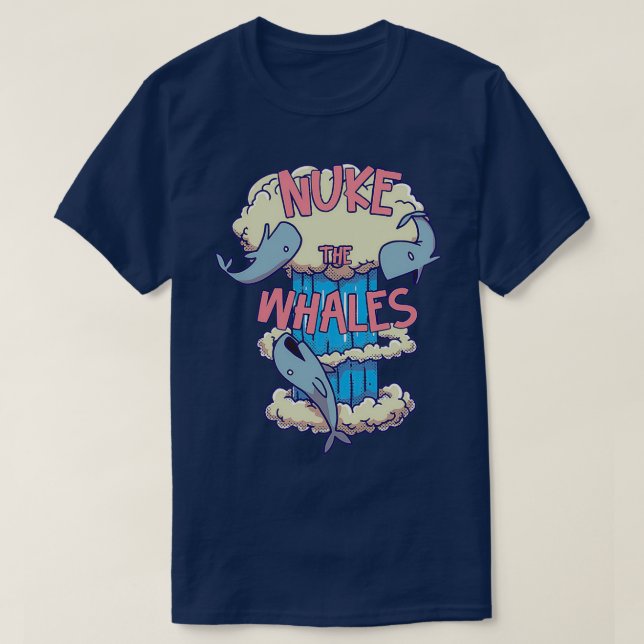 CAMISETA NUKE THE WHALES 27 (Frente do Design)
