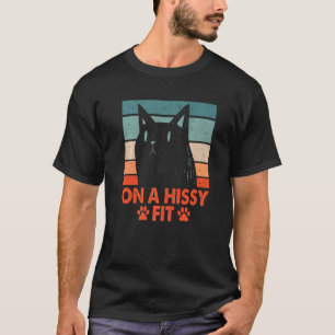 Camiseta Num Acesso de Raiva Amante de Gato Engraçado Humor