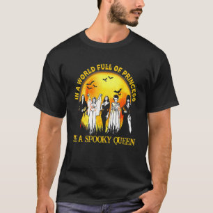 Camiseta Num Cheio Mundial Da Princesa Seja Uma Rainha Estr