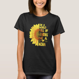 Camiseta Num Cheio Mundial De Granmas, Seja Um Mina Sol
