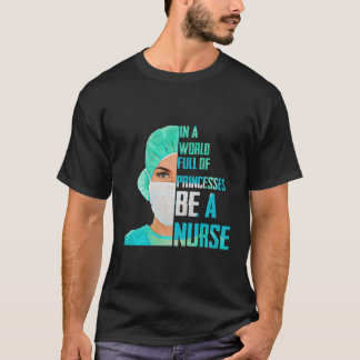 Camiseta Num Cheio Mundial De Princesas, Seja Enfermeiro
