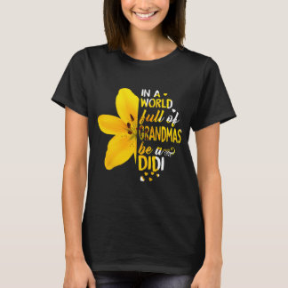Camiseta Num Cheio Mundial, Vovô Seja Flor Didi 