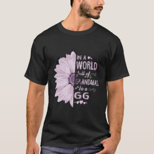Camiseta Num Cheio Mundial, Vovó Seja Uma Vovó Flor