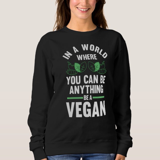 Camiseta Num Mundo Onde Vegan Vegan Vegans (Frente)