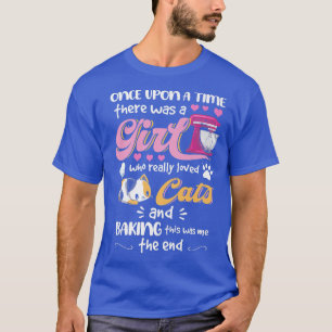 Camiseta Numa Época Havia Uma Garota Que Adorava Gatos