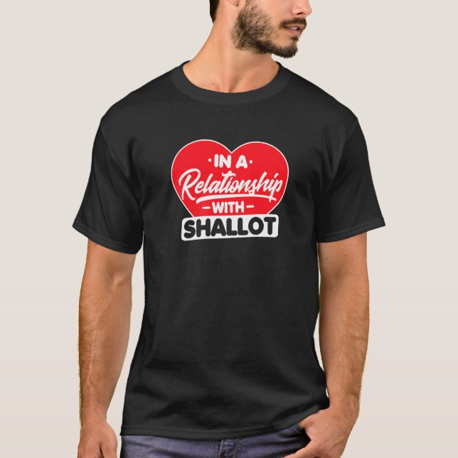 Camiseta Numa Relação Com Chalotas De Chalota (Frente)