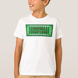 Camiseta Numbe do jogador de futebol verde