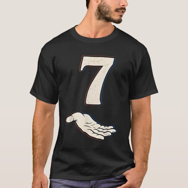 Camiseta Number 7 Matching 67 Meme Halloween Costume Men Wo (Frente)