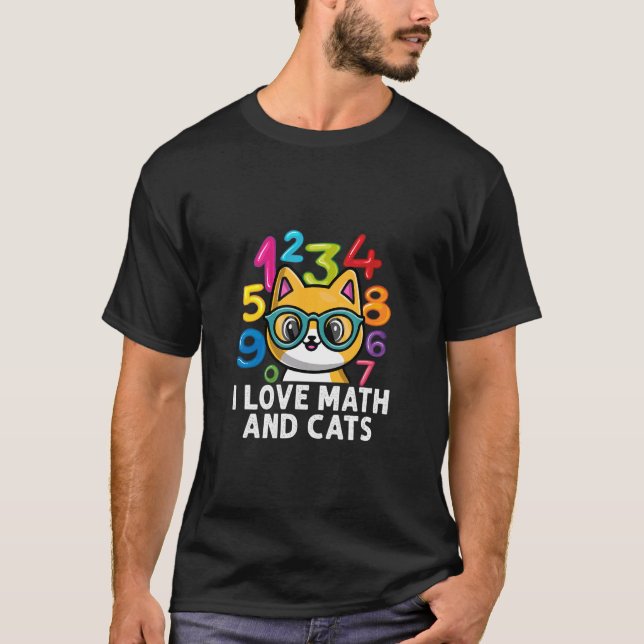 Camiseta Number Learning calculator costume matc day Math O (Frente)