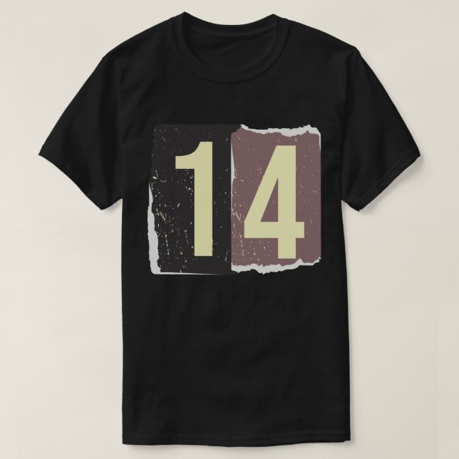 Camiseta Number Magazine Ransom 14 (Frente do Design)