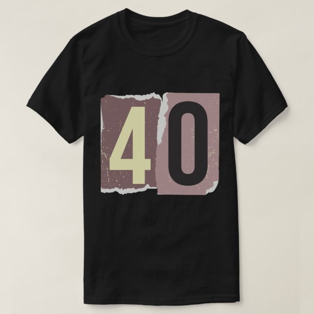 Camiseta Number Magazine Ransom 40 (Frente do Design)