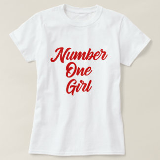 Camiseta Number One Girl