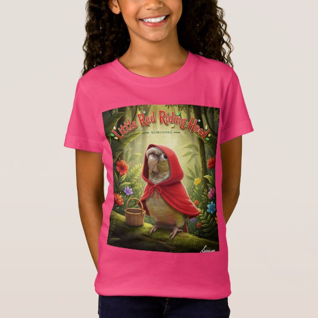 Camiseta Numchoke - Chapeuzinho Vermelho (Frente)