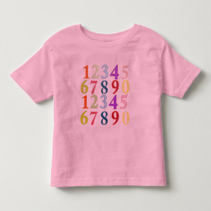 Camiseta Numerais
