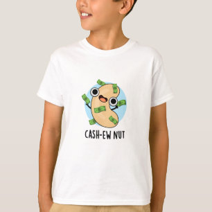 Camiseta Numerário Nut Funny Cashew Nut Pun