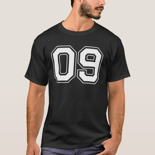 Camiseta Número 09 (Frente)