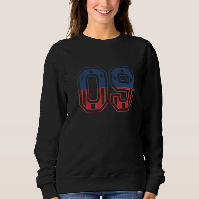 Camiseta Número 09 EUA (Frente)