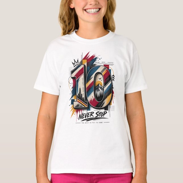 Camiseta número 10 (Frente)