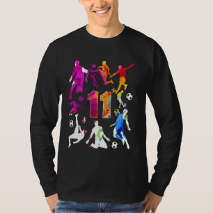 CAMISETA NÚMERO 11 ANOS FUTEBOL 11º ANIVERSÁRIO