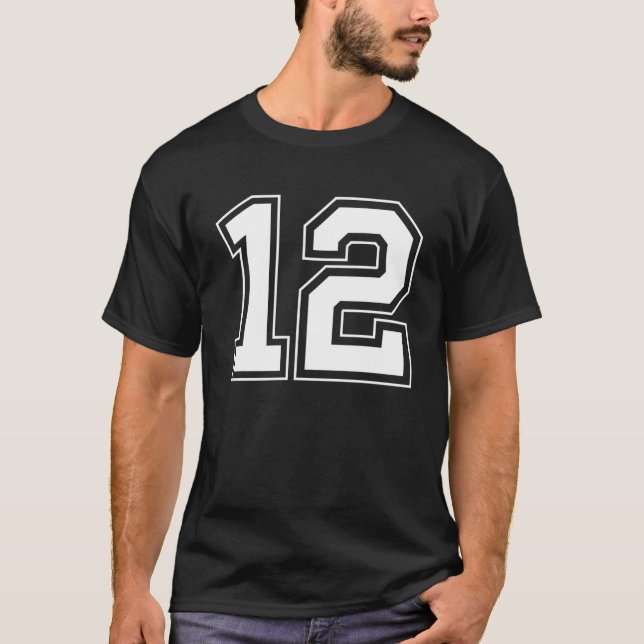 Camiseta Número 12 (Frente)