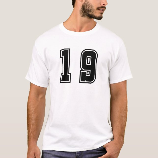 Camiseta Número 19 (Frente)