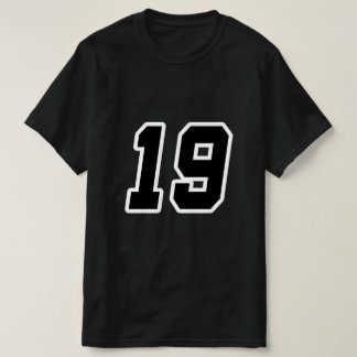 Camiseta Número 19 19