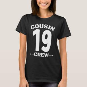 Camiseta Número 19 Grupo Familiar de Reunião da Equipe do P