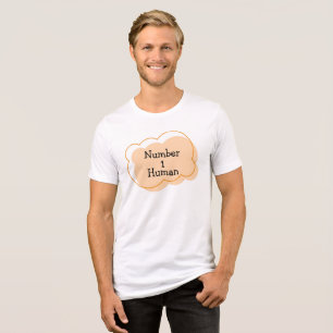 Camiseta Número 1 - Camisa-T humana