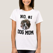 Número 1 Mãe de cachorro Dia das Mães Amantes de A