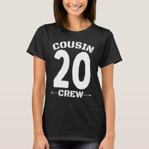Camiseta Número 20 Grupo Familiar de Reunião de Caixas de P